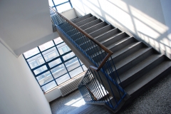 Gray stairs